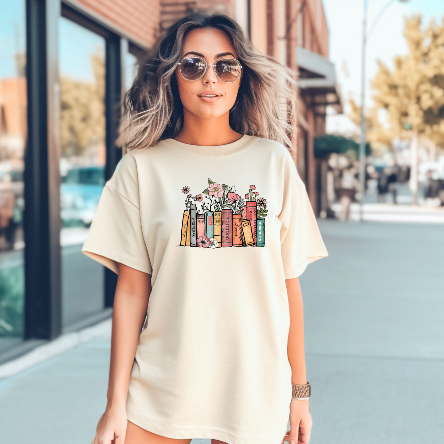 Tay Swift Book Albums Shirt