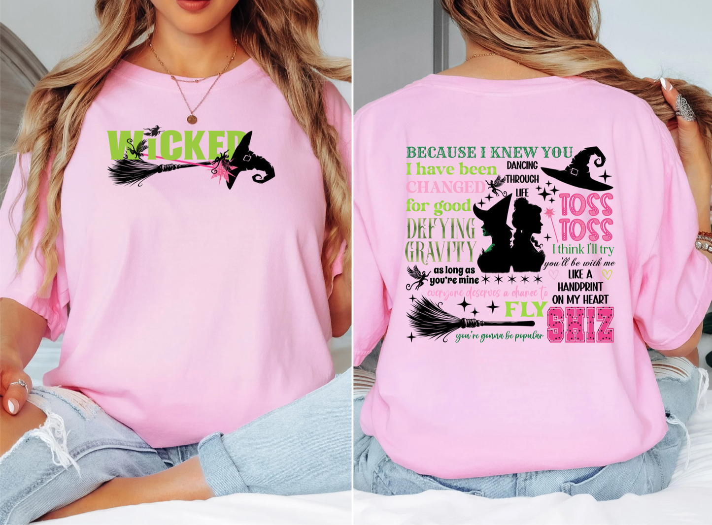Wicked Shirt | Wicked the Movie shirt | Adult Wicked shirt |