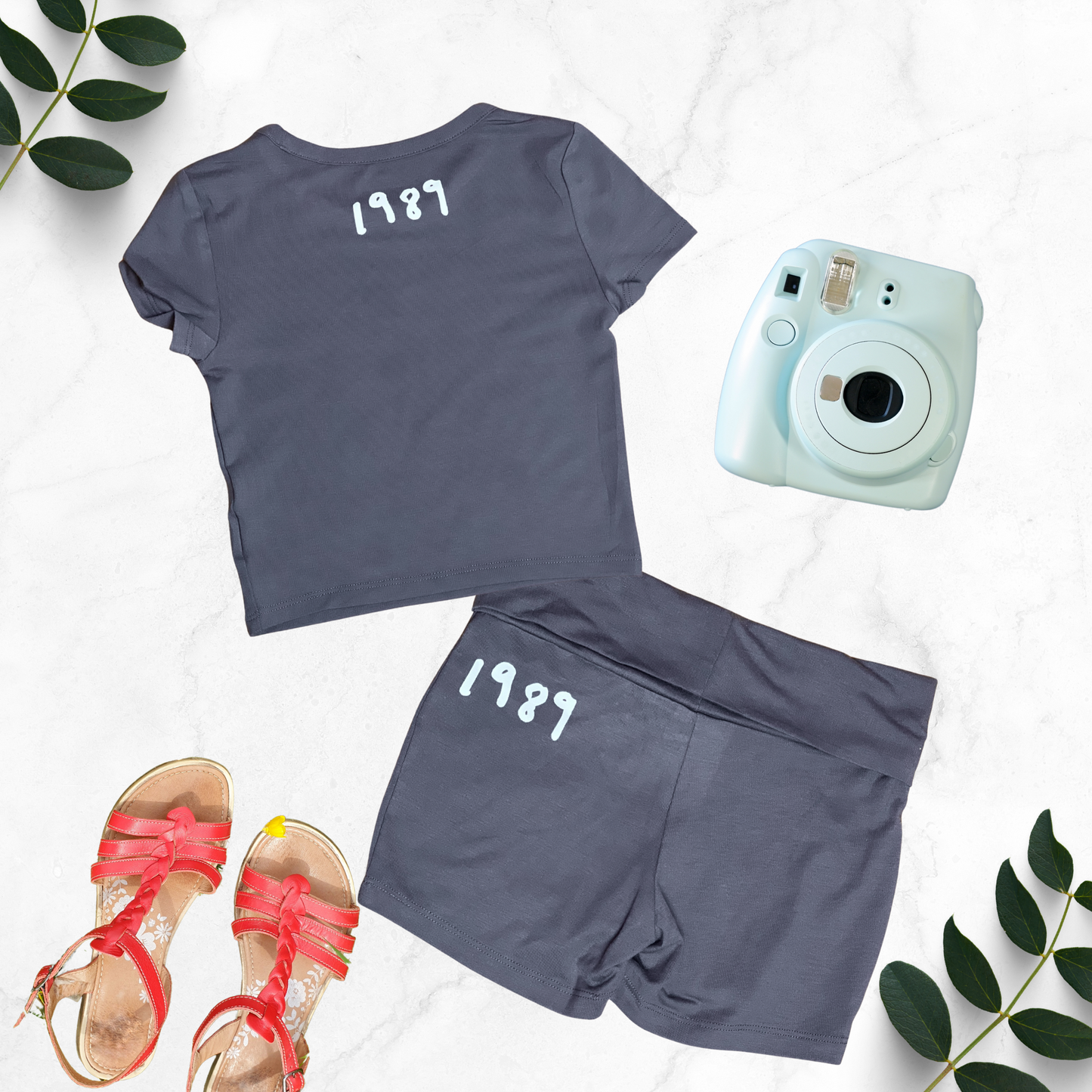 Taylor Swift Inspired 1989 Shorts and TShirt set