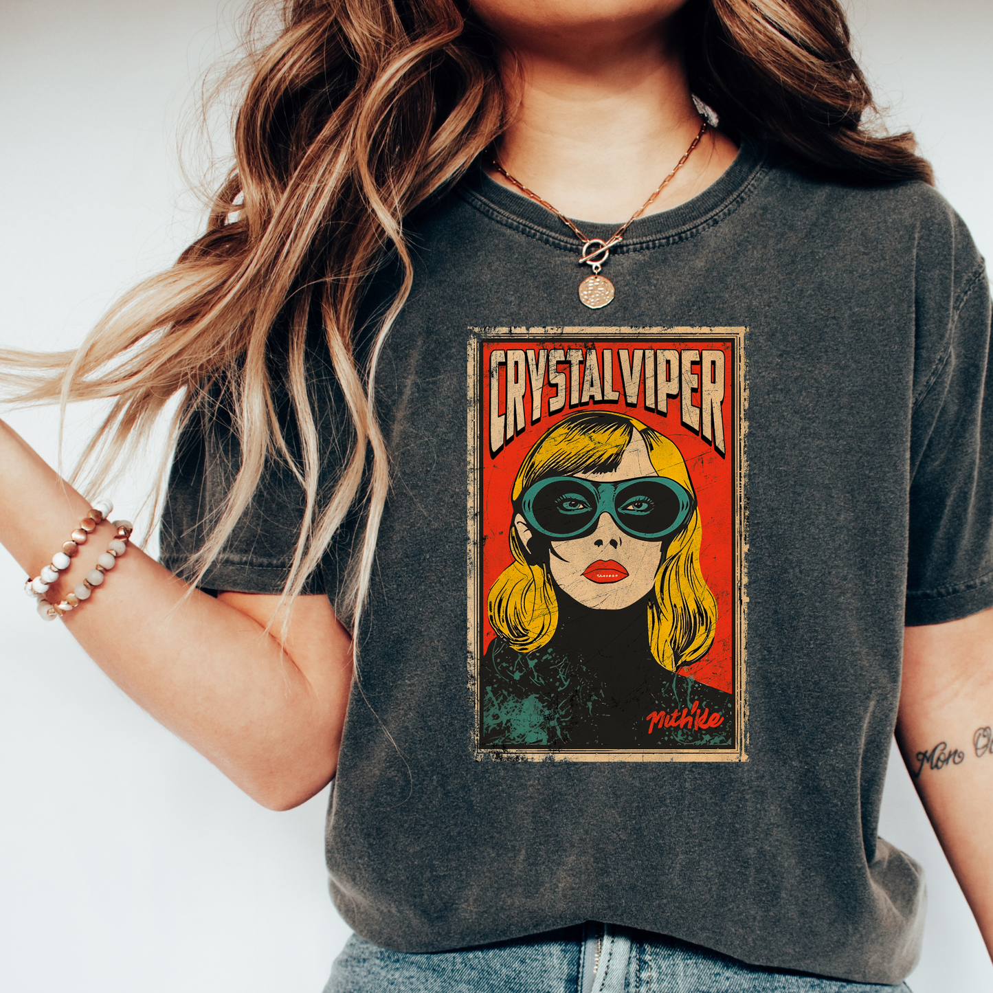 Vintage Crystal Viper t-shirt | Adult t-shirt