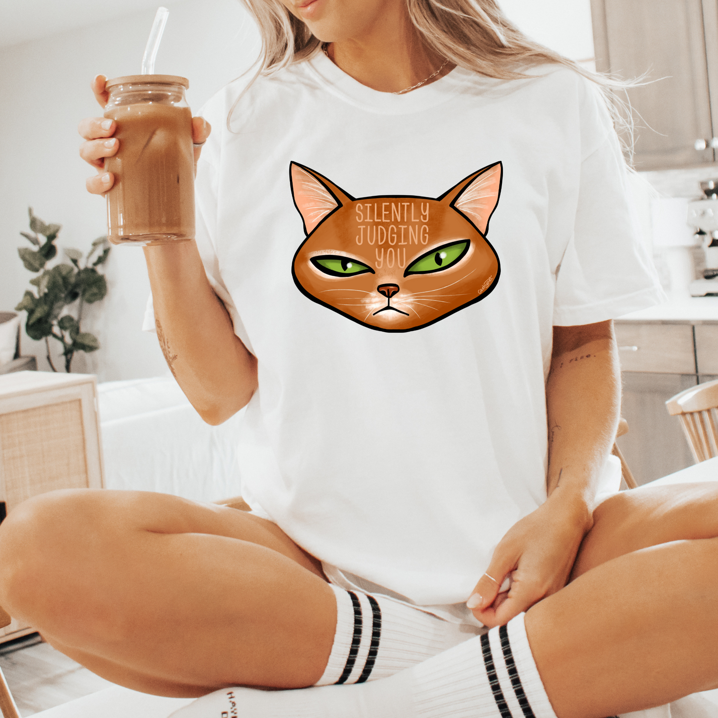 Geeky Pets shirt | Silently Judging you shirt | Adult shirt | Unisex Comfort Color shirts