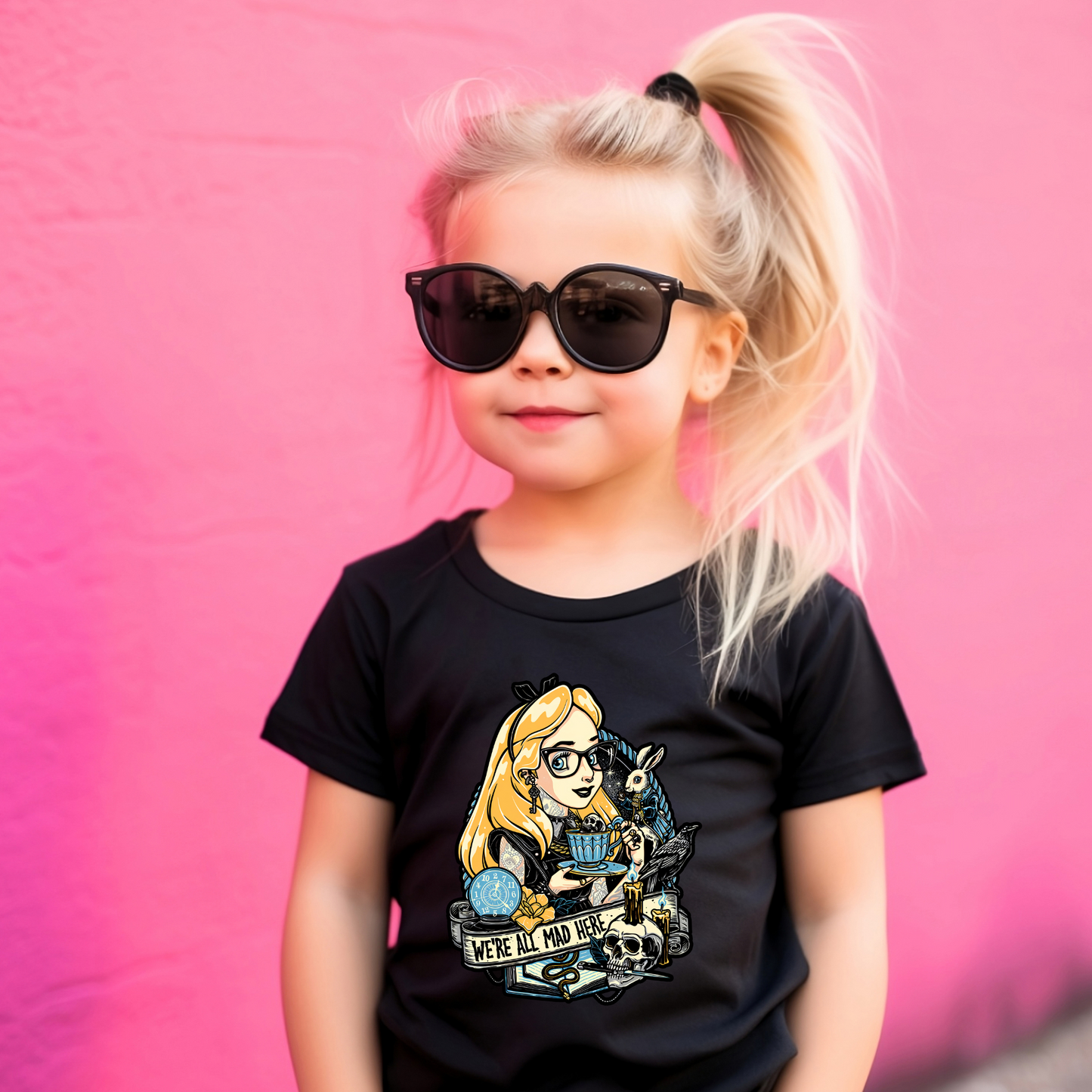 Dark Princess | Alice in Wonderland Inspired Kids shirt | Book lovers shirt