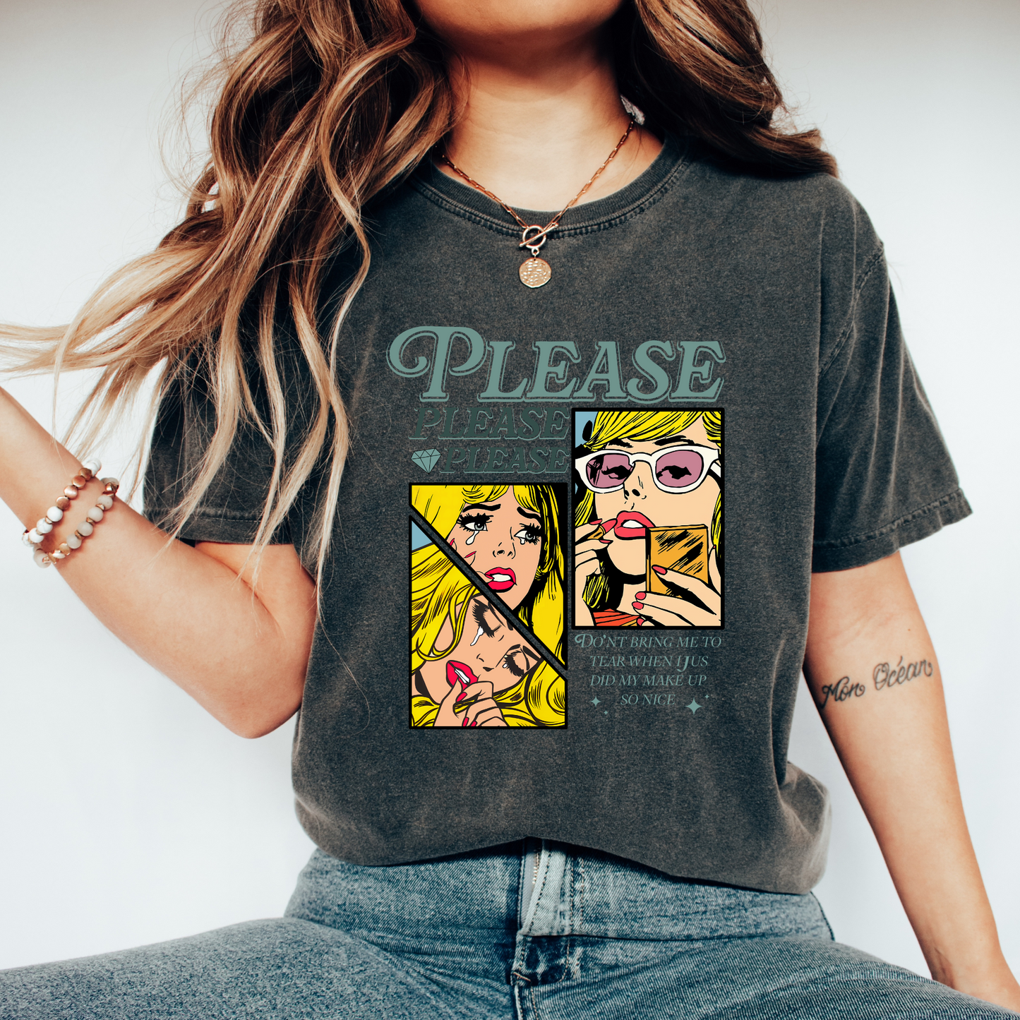 Sabrina Carpenter Inspired Shirt | Please Please Please