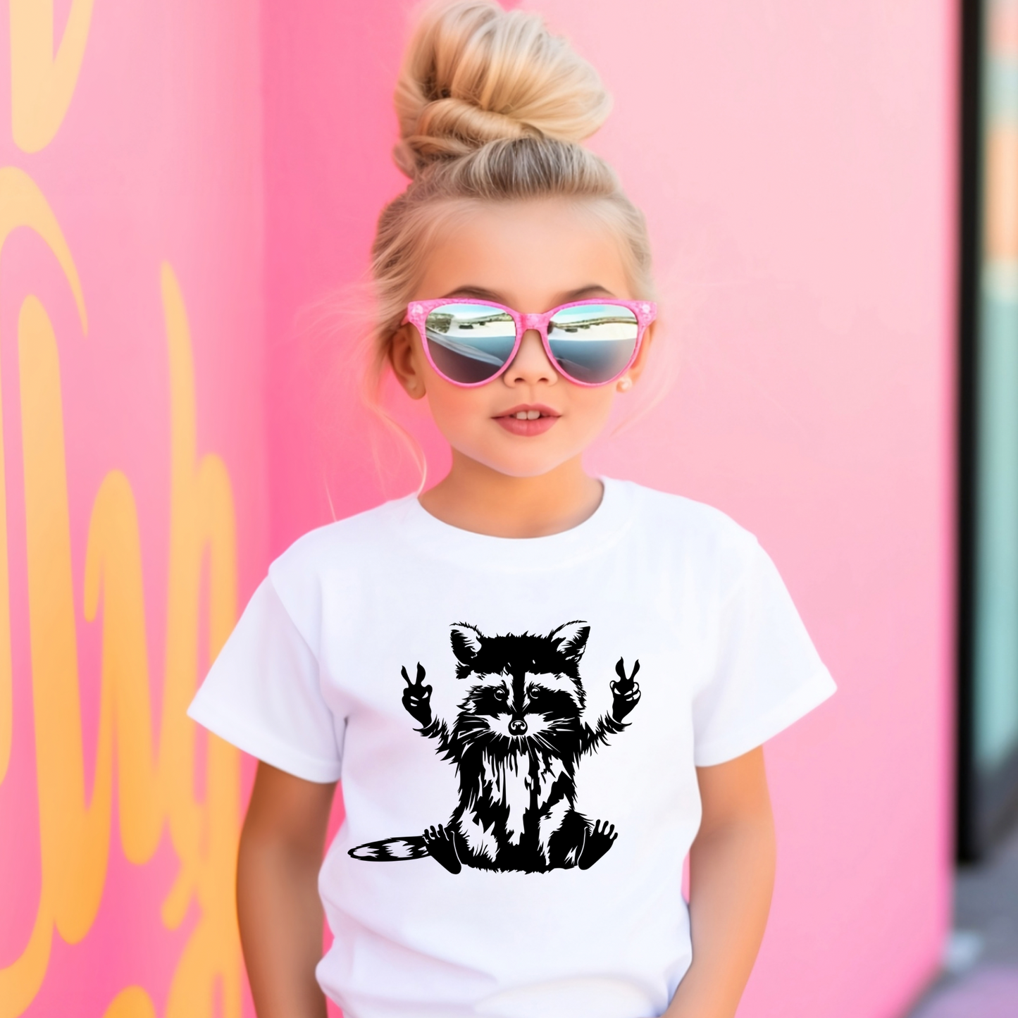 Trash can panda | Racoon shirt | Torontos unofficial mascot | Kids shirt | Cheeky Racoon