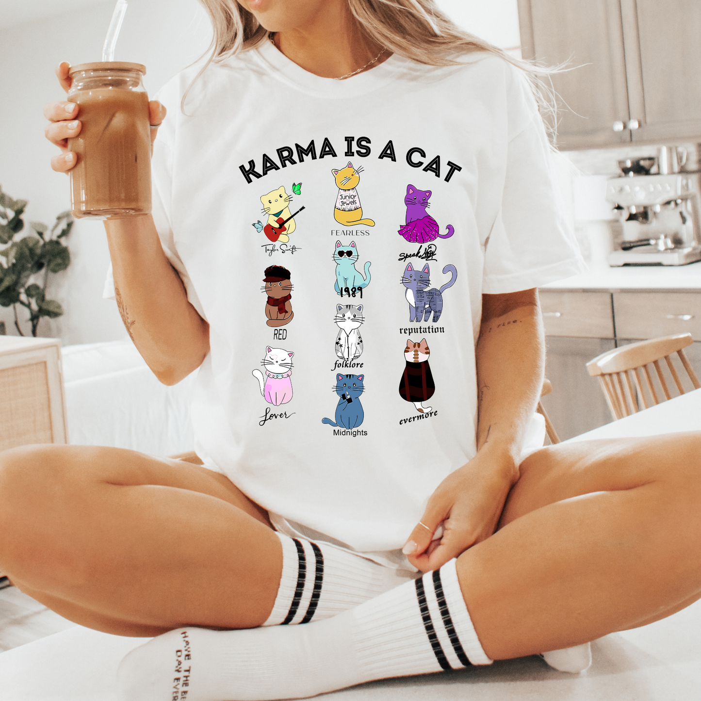 Tay Swift Karma is Cat Shirt