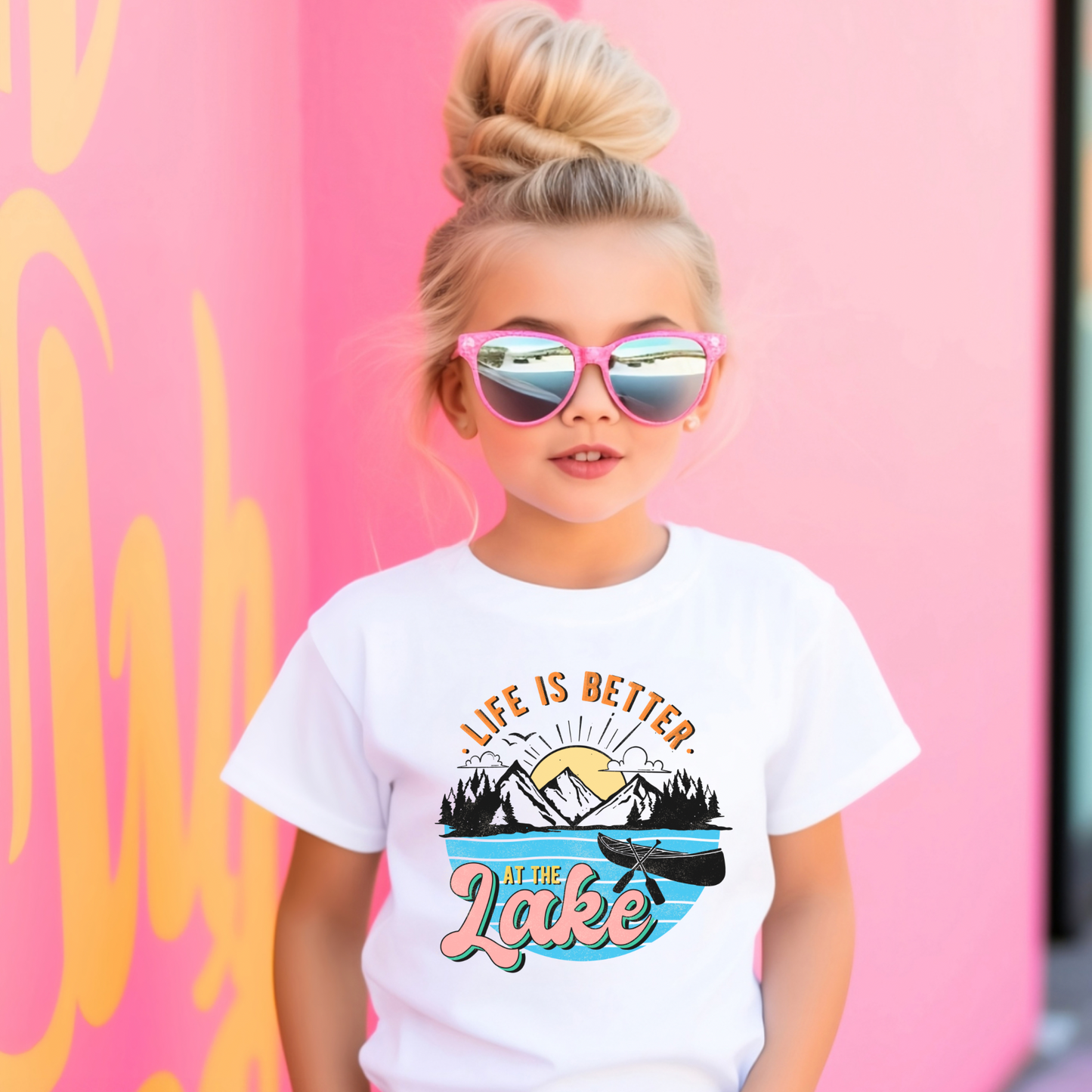 Life is better at the Lake shirt | Kids Lake shirt | kids cottage shirt