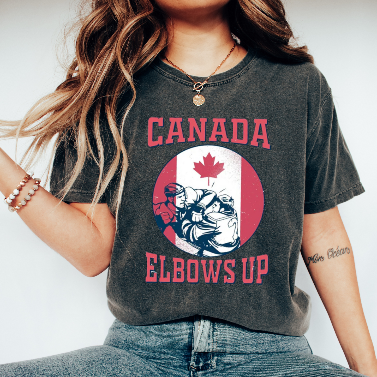 Elbows up Canada Shirt