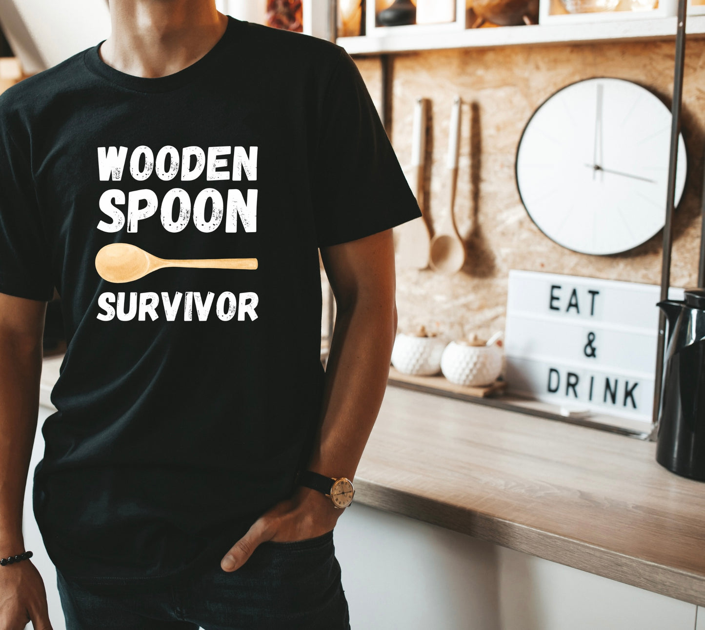 Wooden Spoon Survivor | Gen X Shirt | Funny Shirt | Shirt for Dad