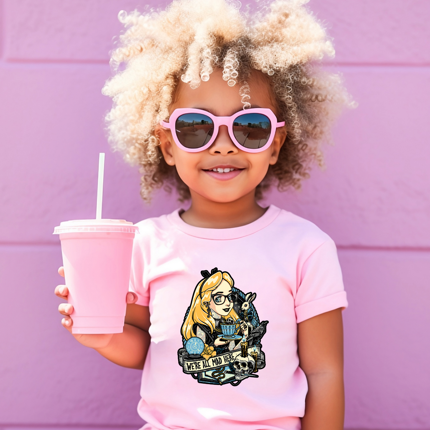 Dark Princess | Alice in Wonderland Inspired Kids shirt | Book lovers shirt
