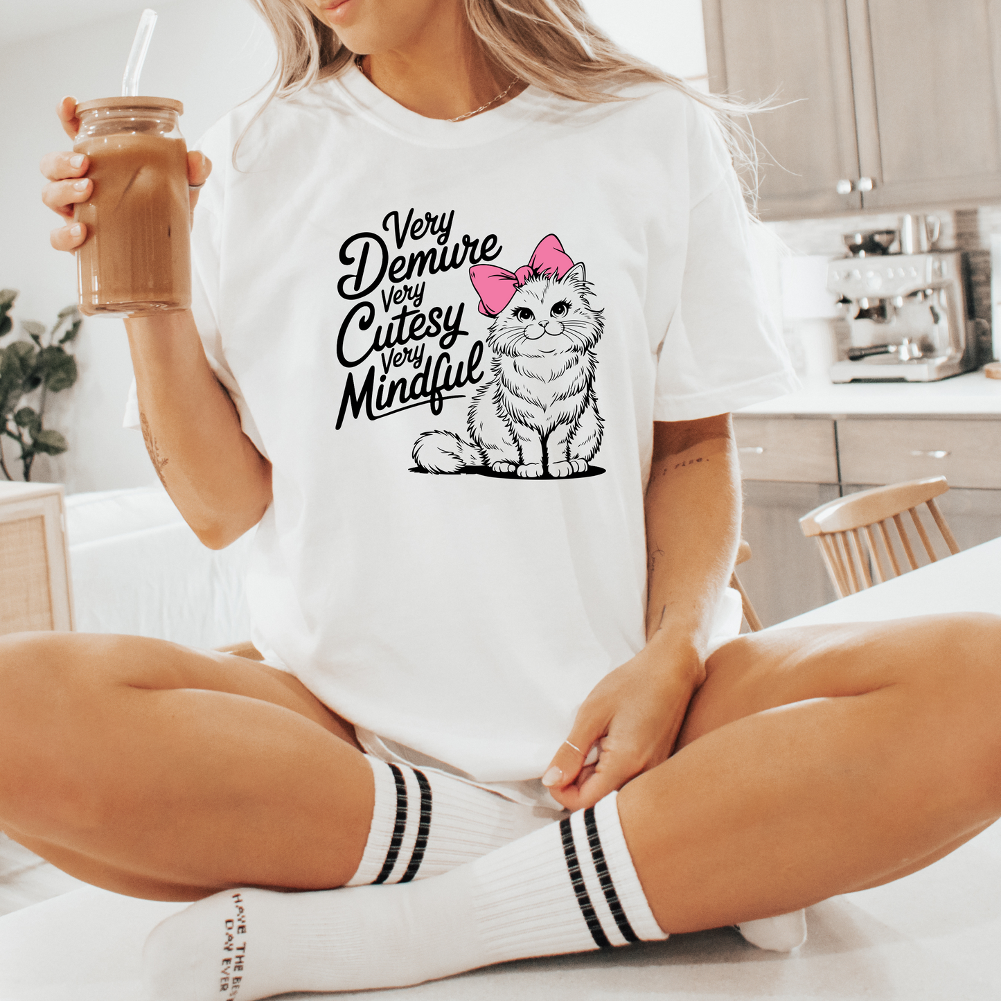 Very Demure, Very Cutesy, Very Mindful Adult Shirt