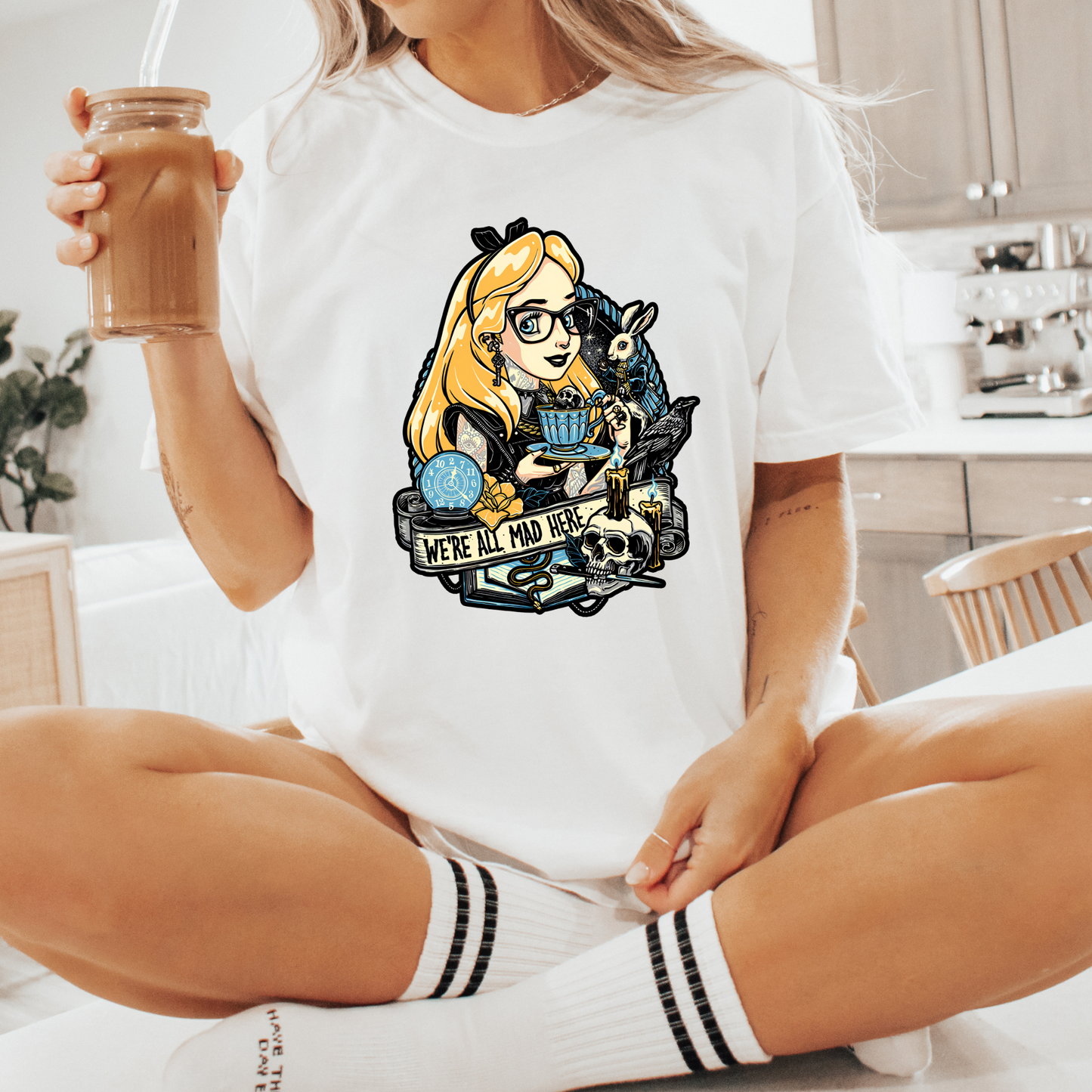 Dark Princess | Alice in Wonderland inspired shirt | Adult Comfort Colors shirt | Book Lovers shirt