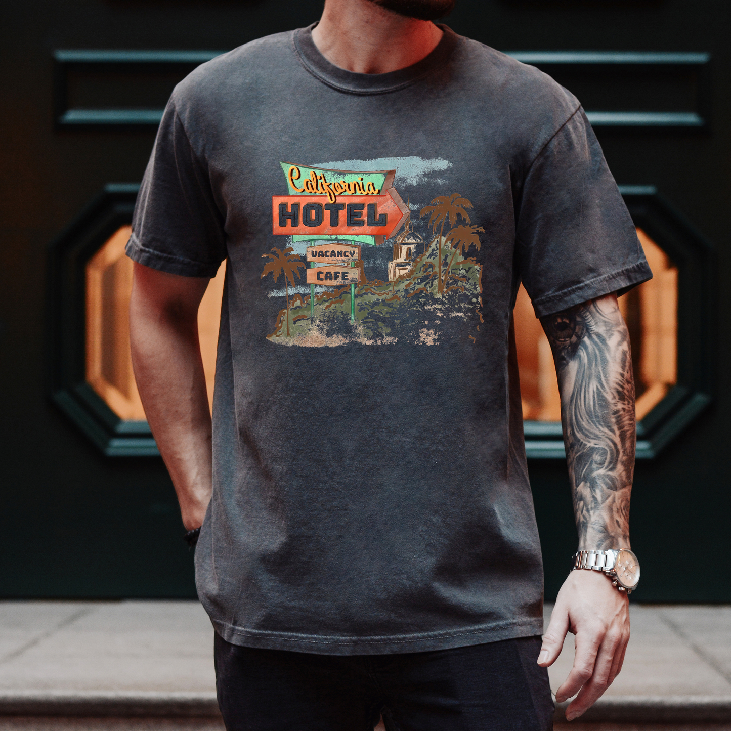 California Hotel | Adult Comfort Color shirt