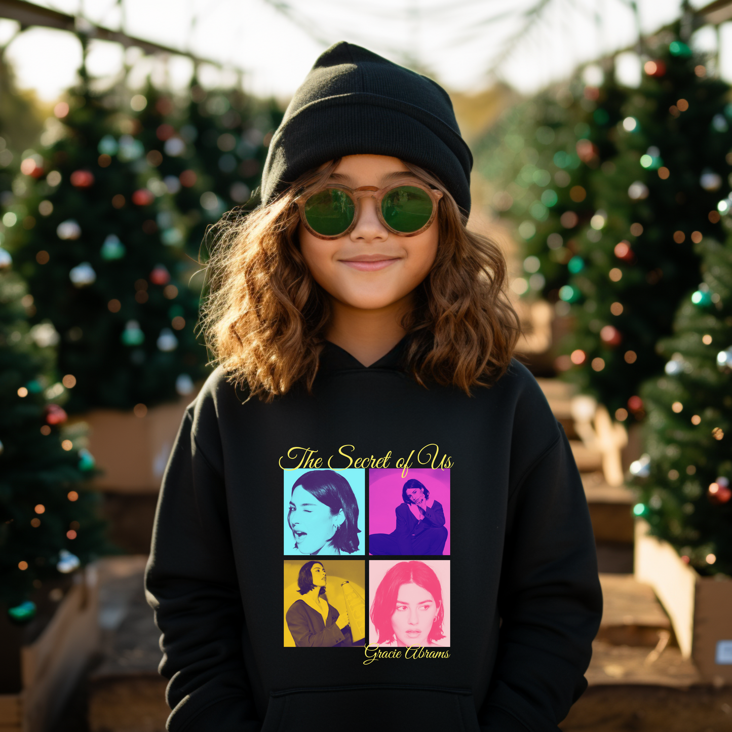 Gracie Abrams Pop of Colour Hoodie