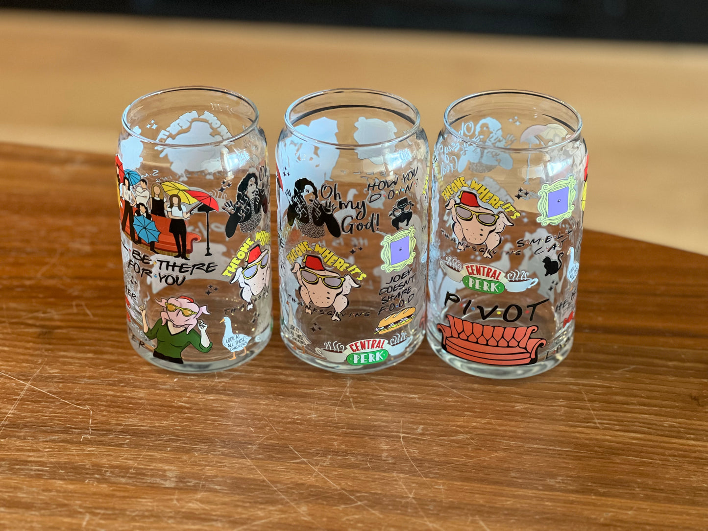 Friends Inspired Glass | 16 oz Glass