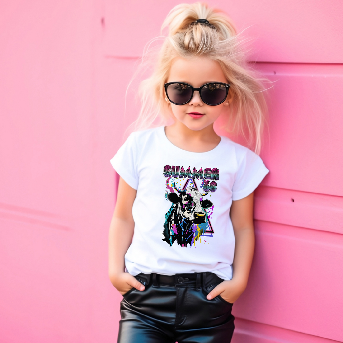 Cow shirt | Summer of 1968 | Kids shirt | Concert shirt