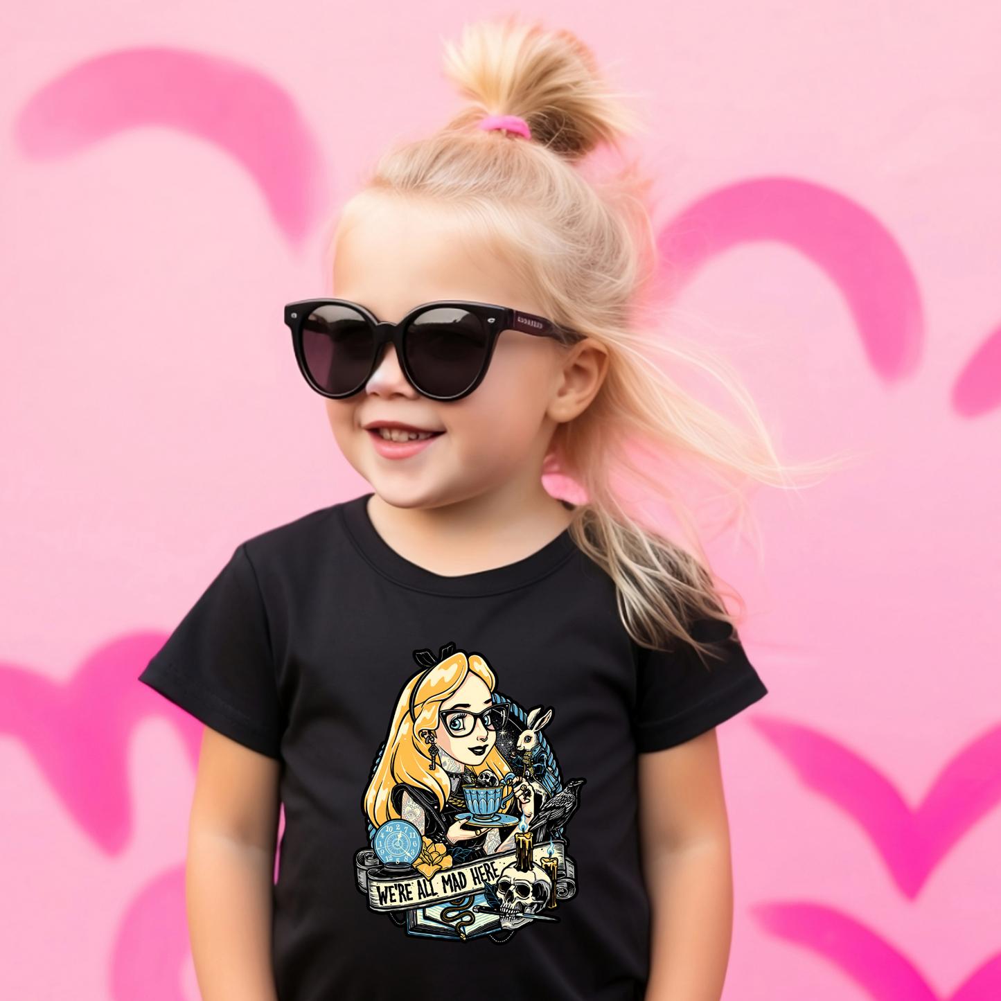 Dark Princess | Alice in Wonderland Inspired Kids shirt | Book lovers shirt