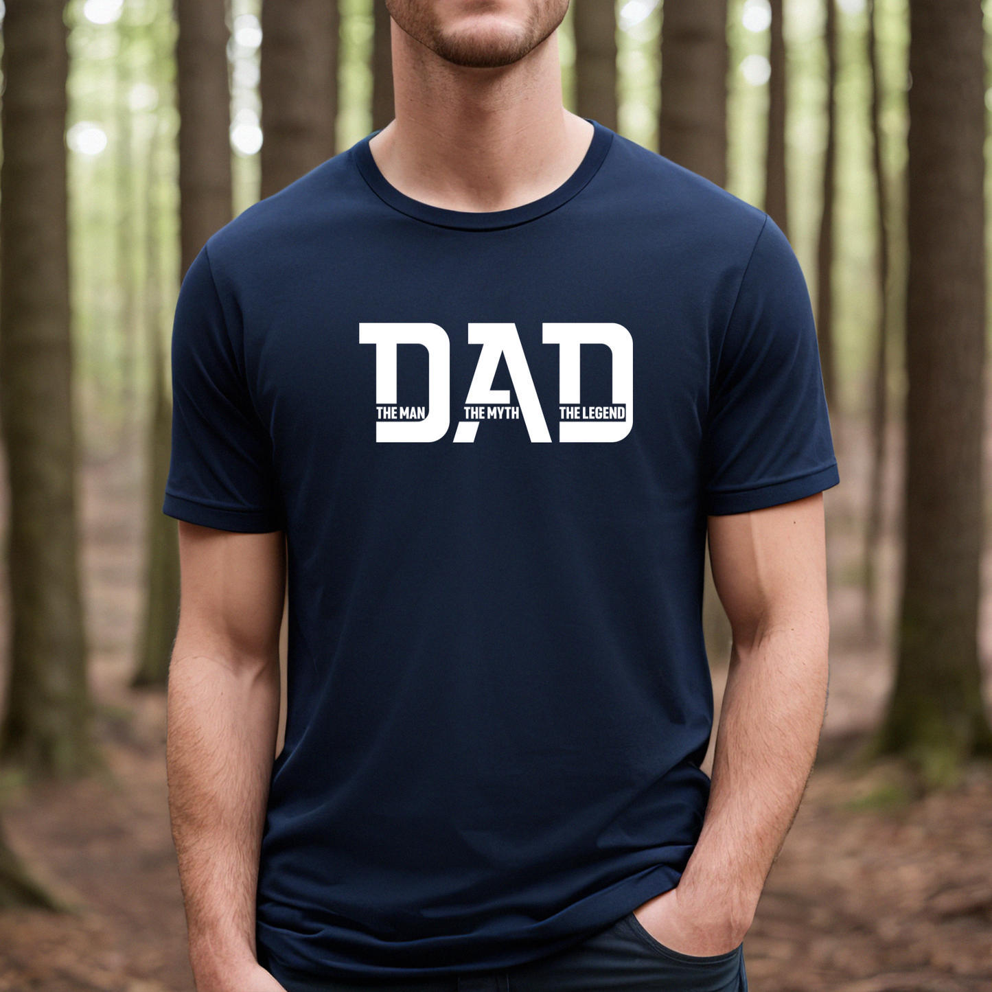 Dad The Man The Myth The Legend | Gift for Dad | Shirt for DAD | Adult shirt