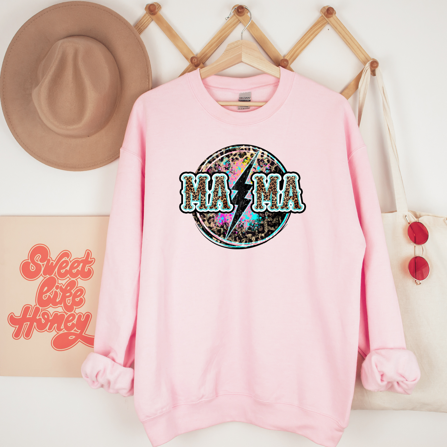 Adult crewneck sweatshirt | MA MA Crewneck sweatshirt | Gift for Mom