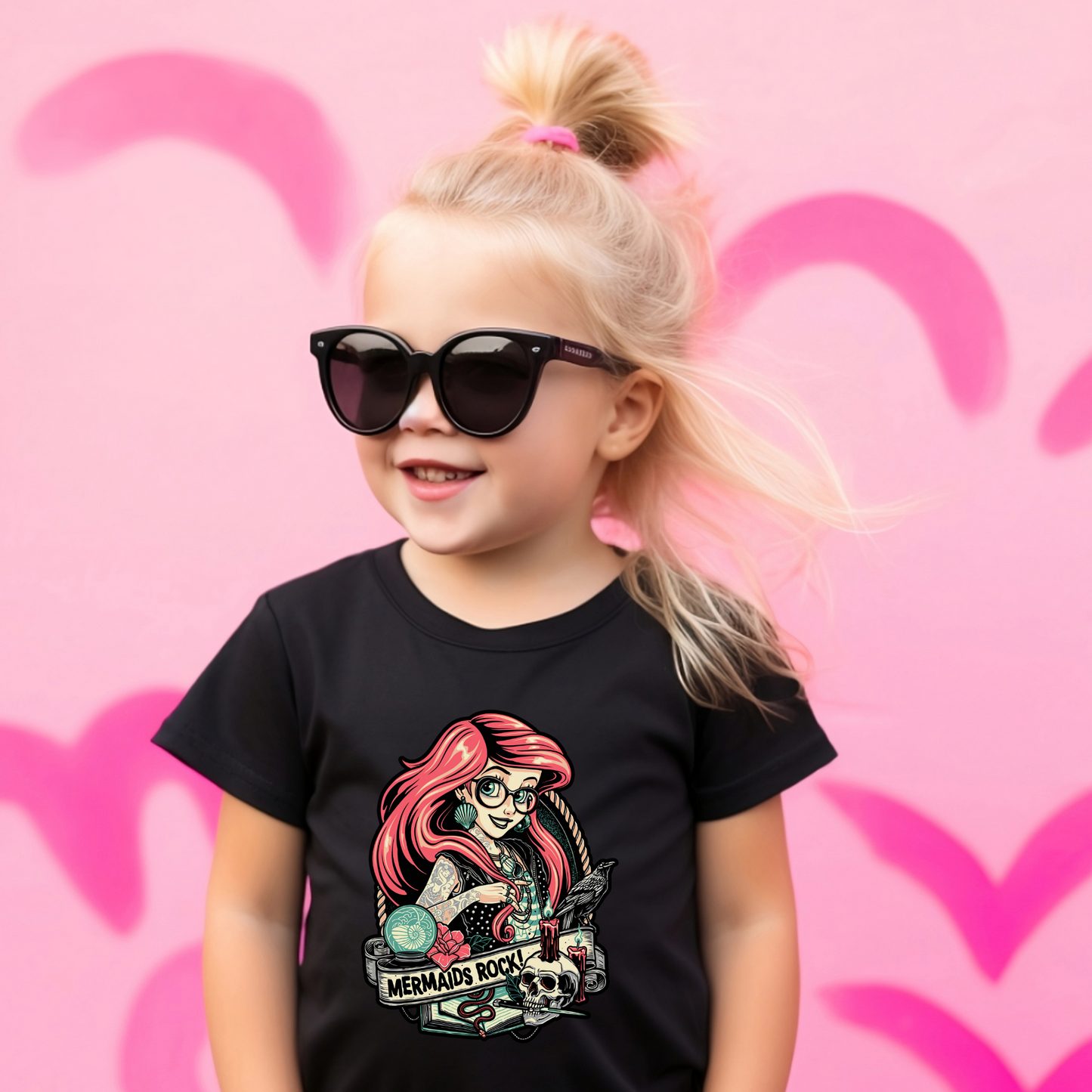Dark Princess | Ariel Inspired shirt | Little Mermaid Inspired Kids shirt