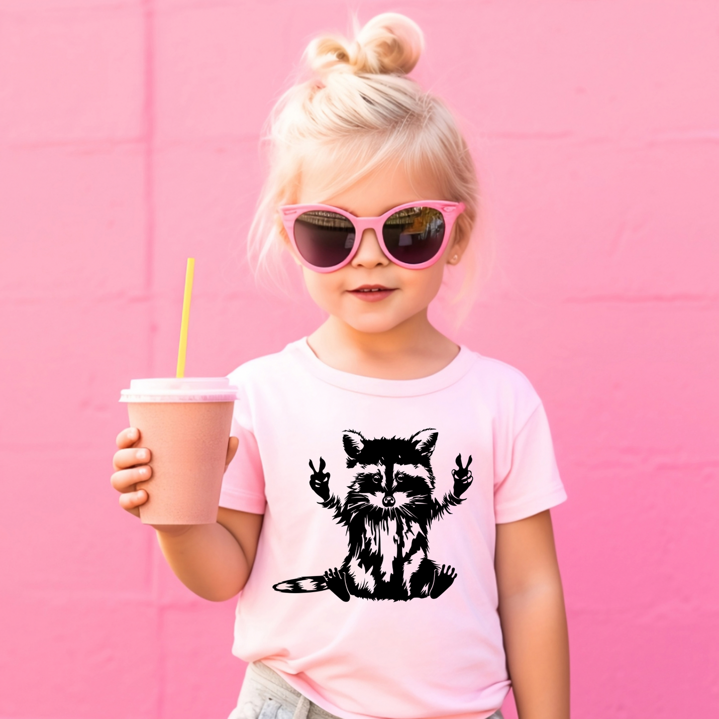 Trash can panda | Racoon shirt | Torontos unofficial mascot | Kids shirt | Cheeky Racoon
