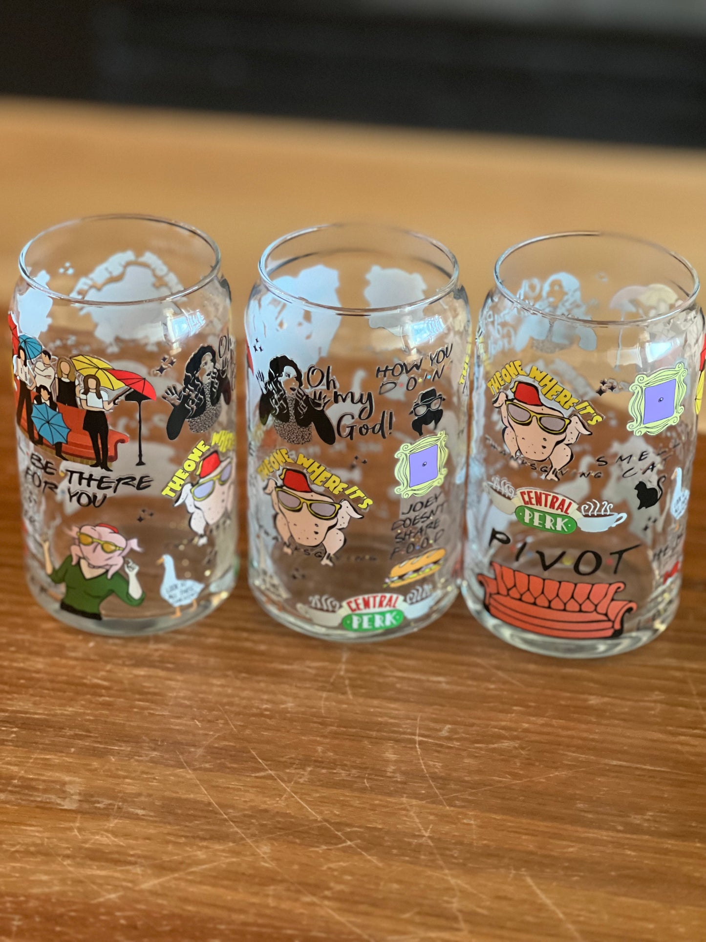 Friends Inspired Glass | 16 oz Glass