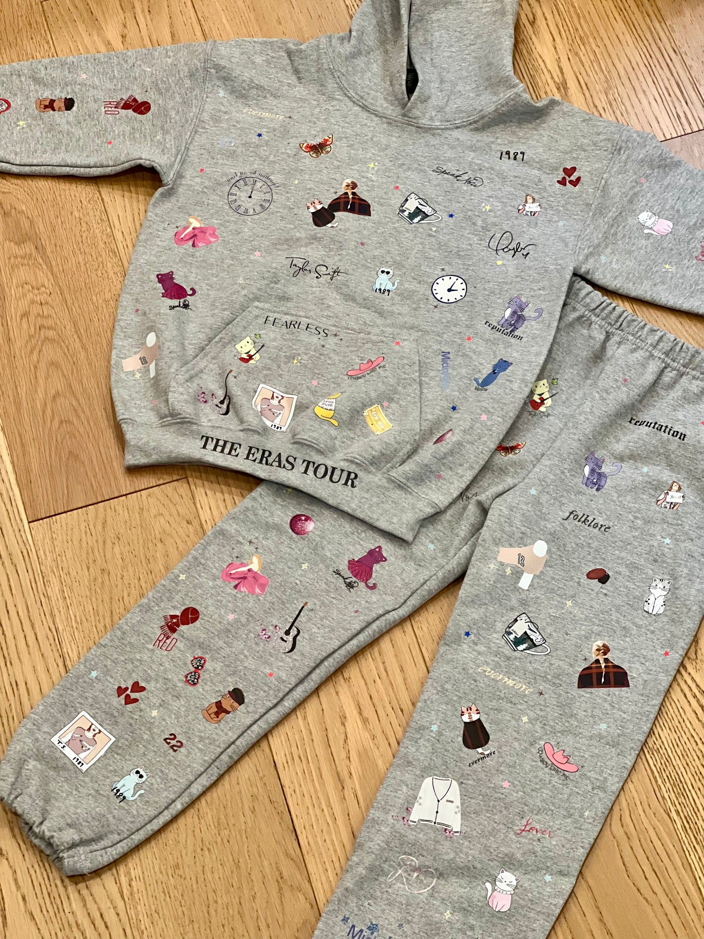 Tay Swift Inspired Hoodie and Jogging Pants | Adult and Youth Sizes