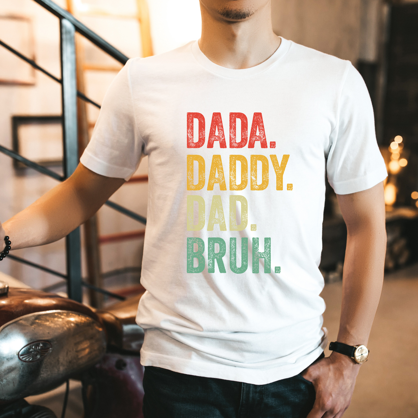 Dada Daddy Dad Bruh Shirt | Gift for Dad | Shirt for DAD | Adult Shirt