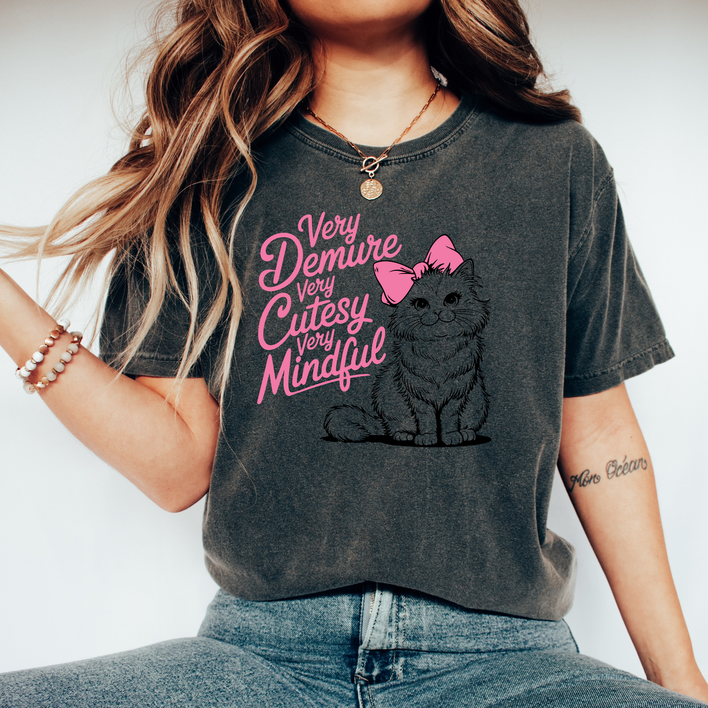Very Demure, Very Cutesy, Very Mindful Adult Shirt