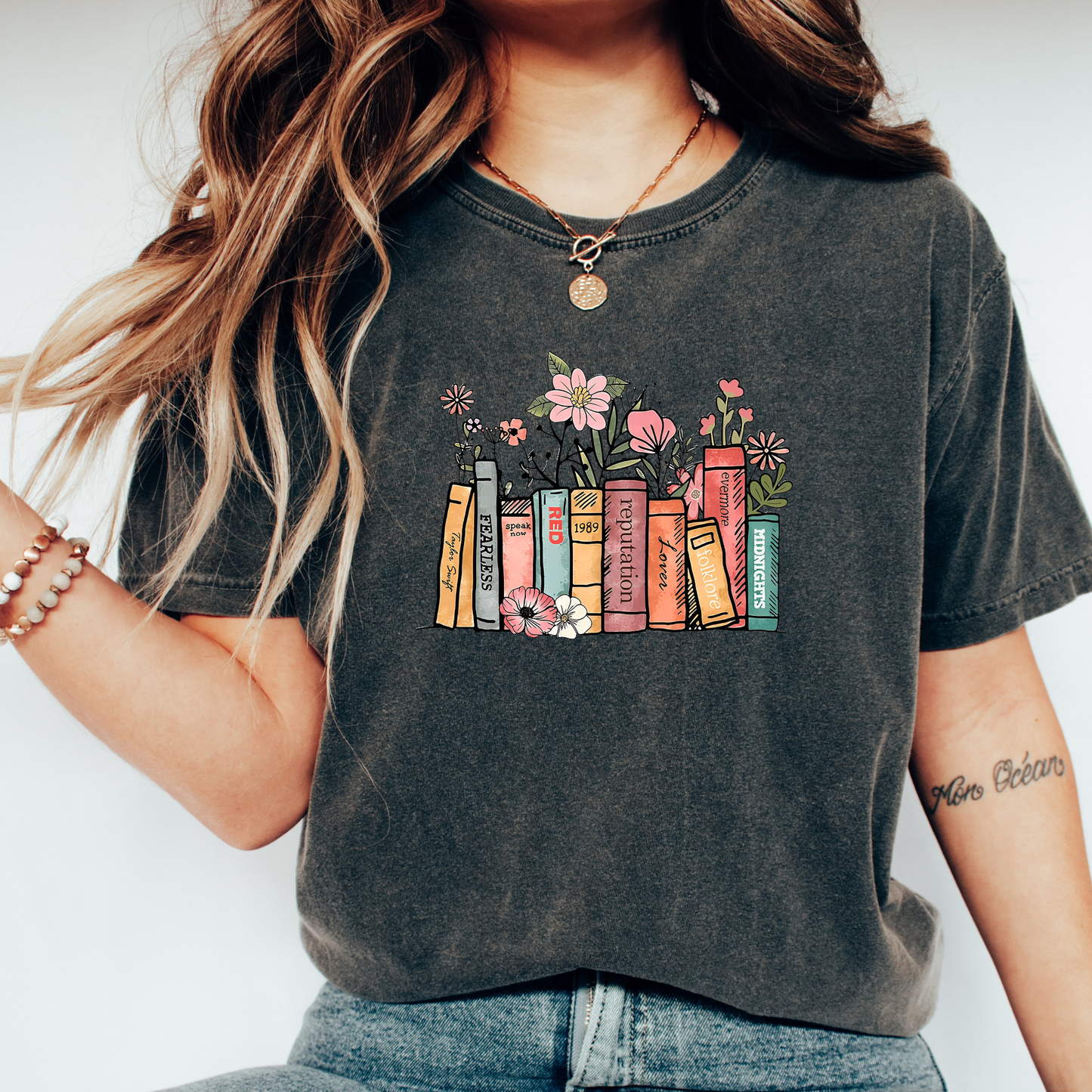 Tay Swift Book Albums Shirt