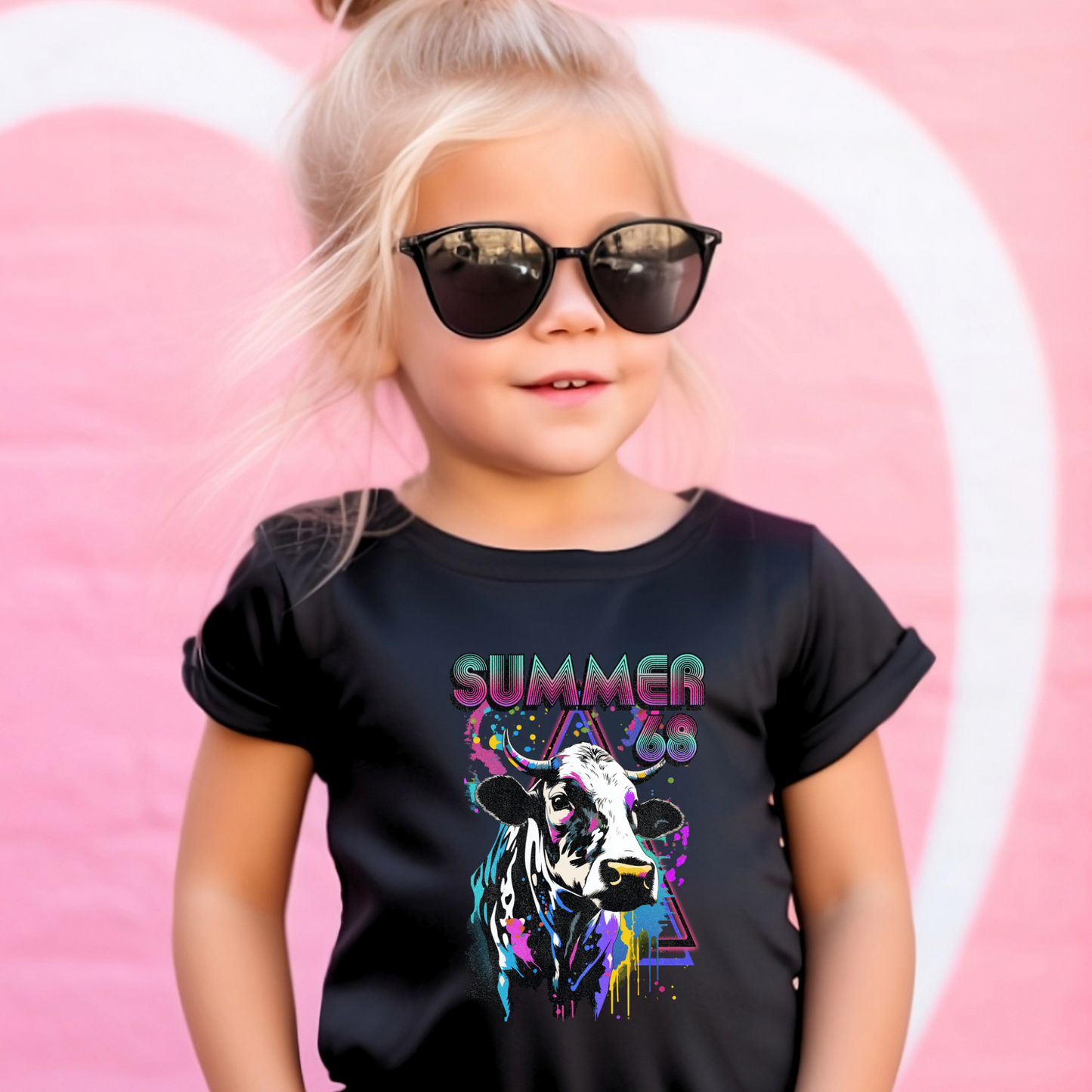Cow shirt | Summer of 1968 | Kids shirt | Concert shirt