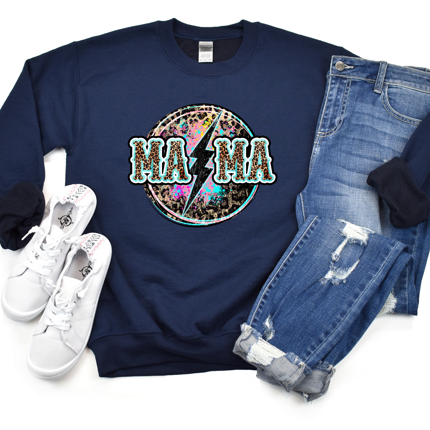 Adult crewneck sweatshirt | MA MA Crewneck sweatshirt | Gift for Mom