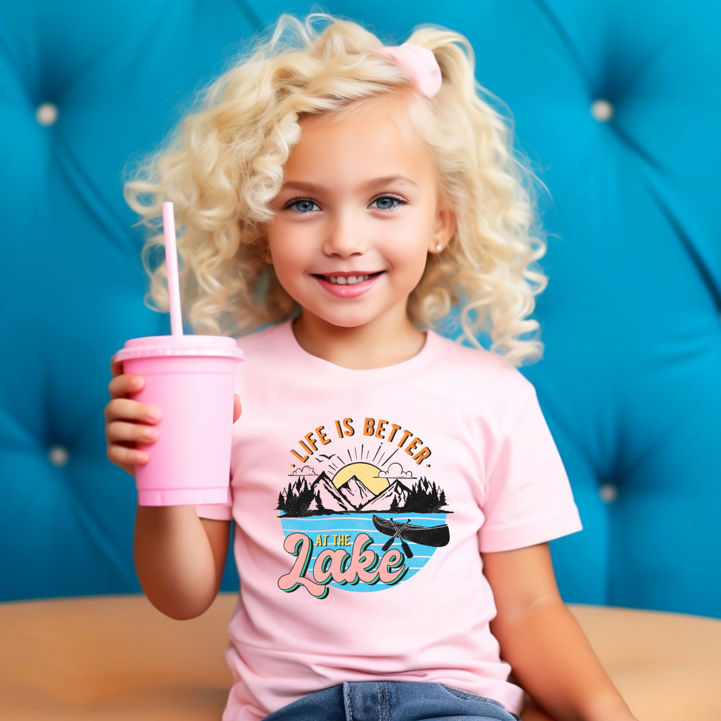 Life is better at the Lake shirt | Kids Lake shirt | kids cottage shirt