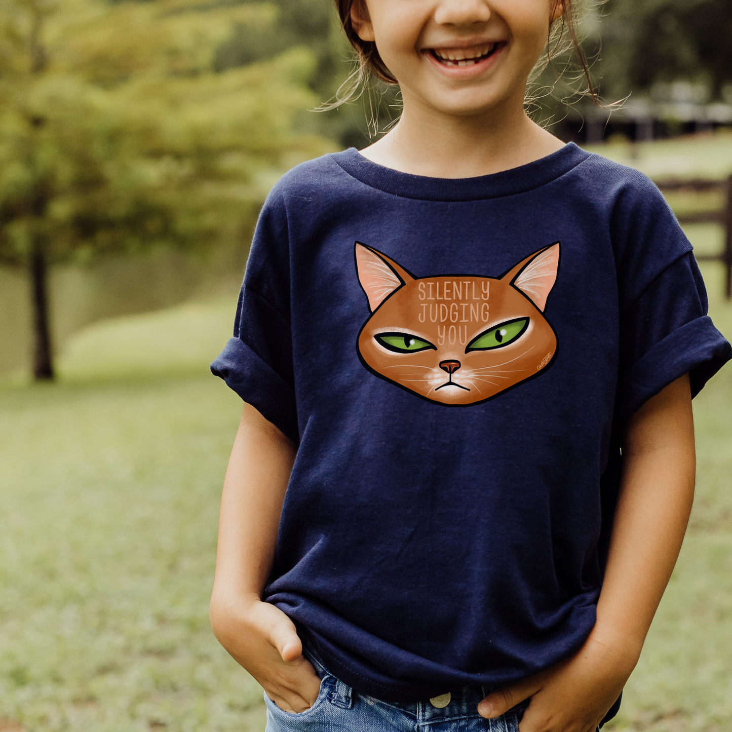Silently Judging You shirt | Geeky Pets shirt | Kids shirt