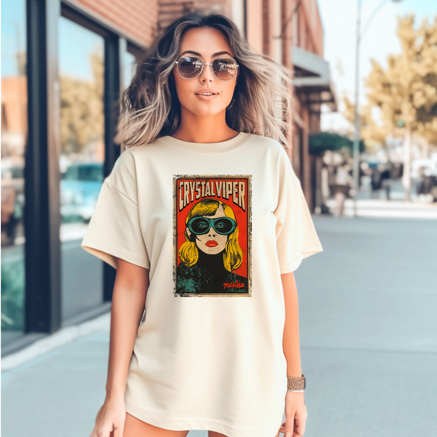 Vintage Crystal Viper t-shirt | Adult t-shirt