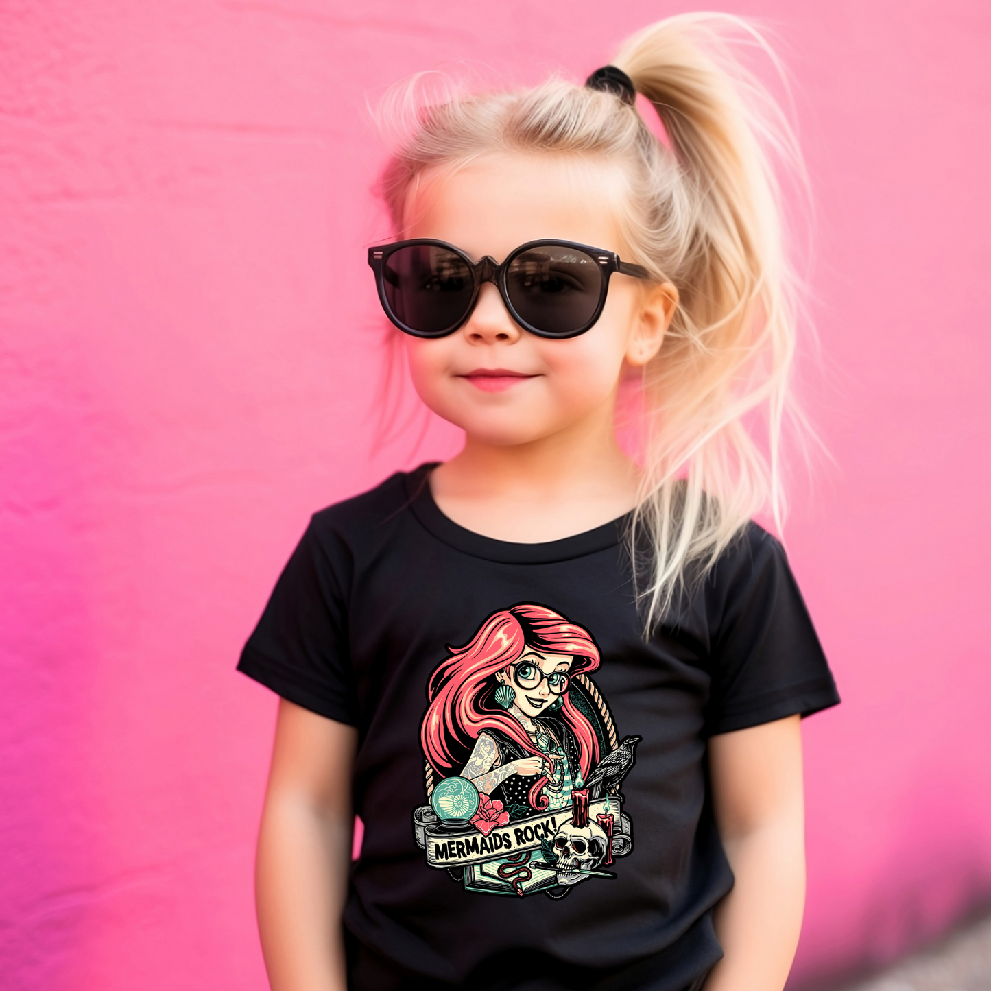 Dark Princess | Ariel Inspired shirt | Little Mermaid Inspired Kids shirt