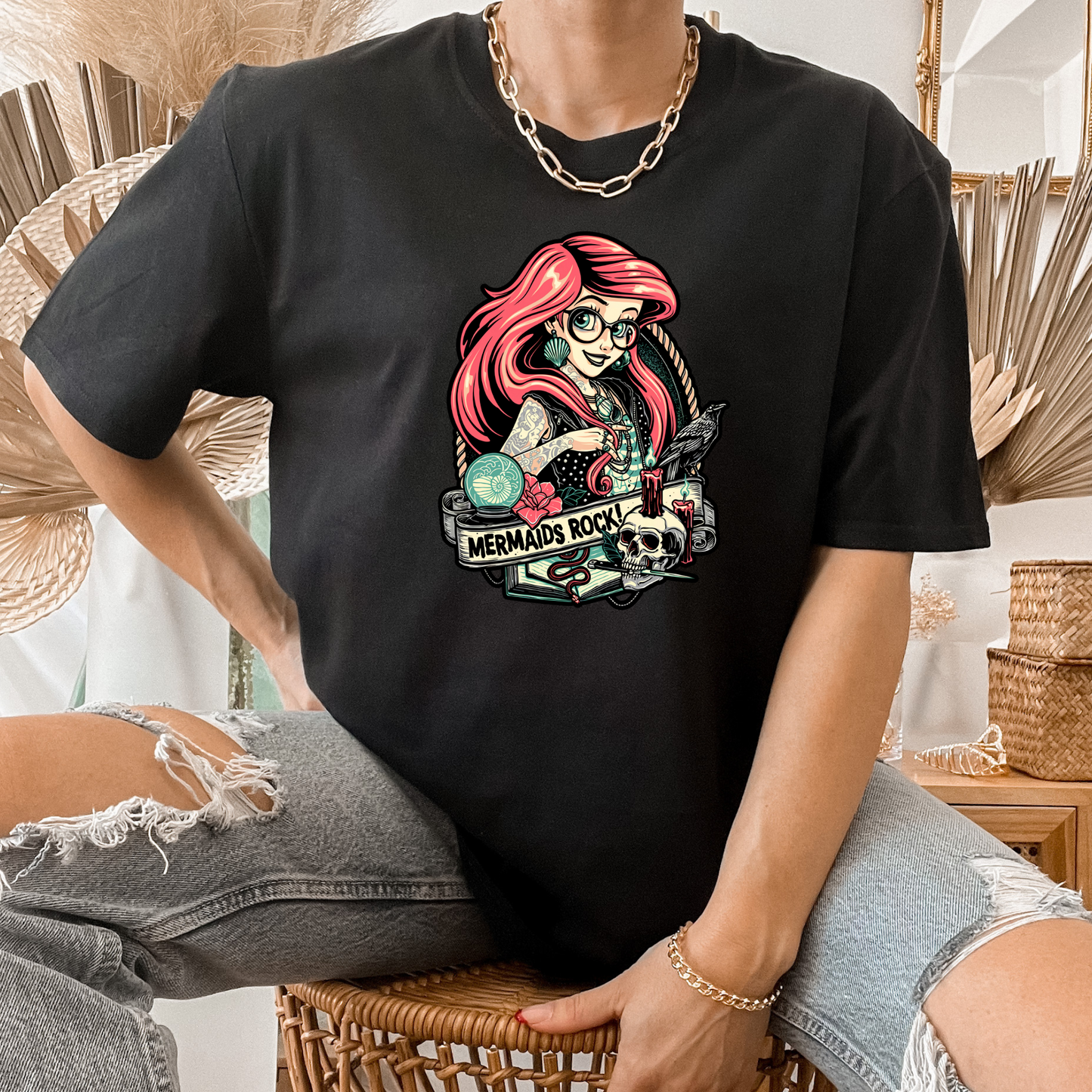 Dark Princess | little Mermaid inspired shirt | Adult shirt