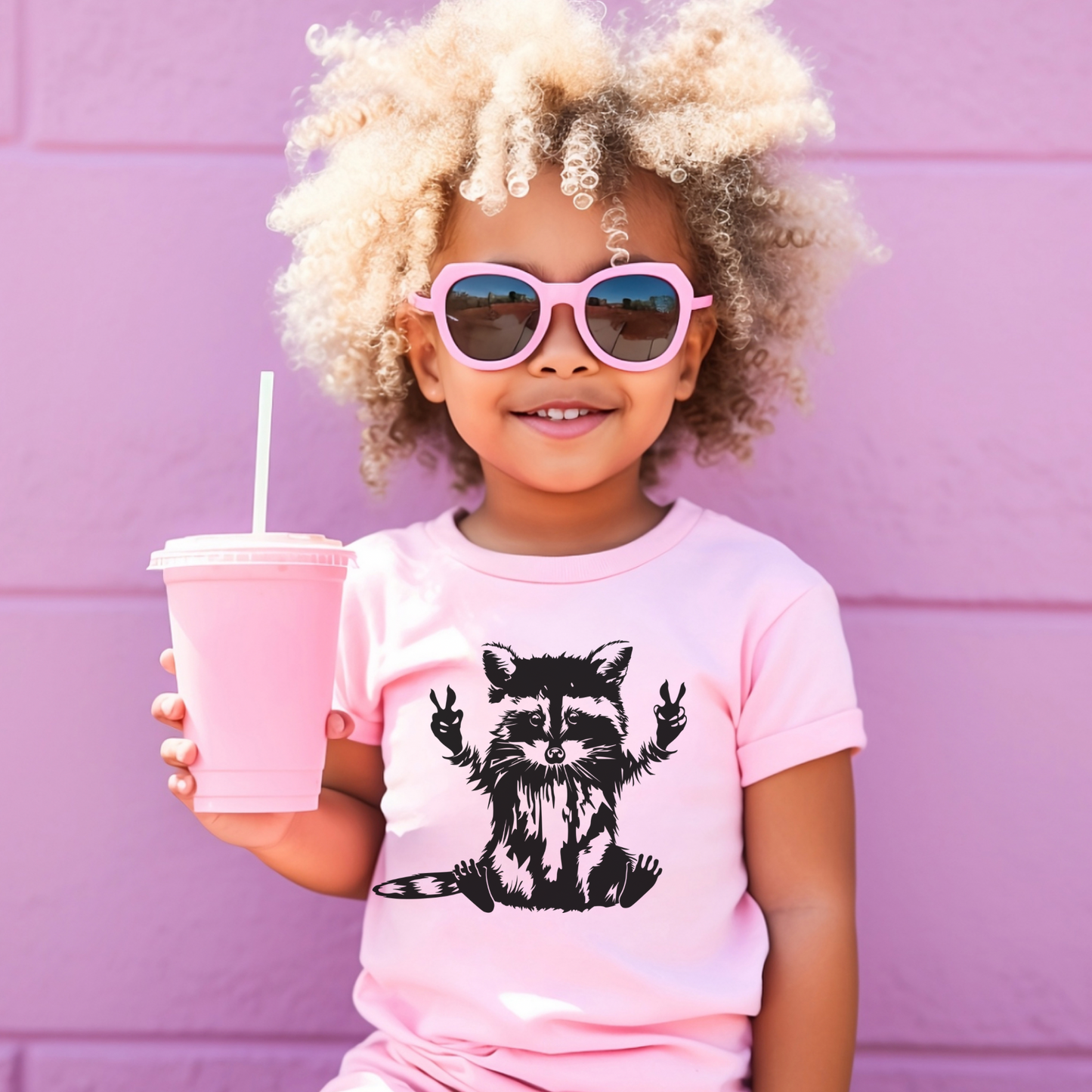 Trash can panda | Racoon shirt | Torontos unofficial mascot | Kids shirt | Cheeky Racoon