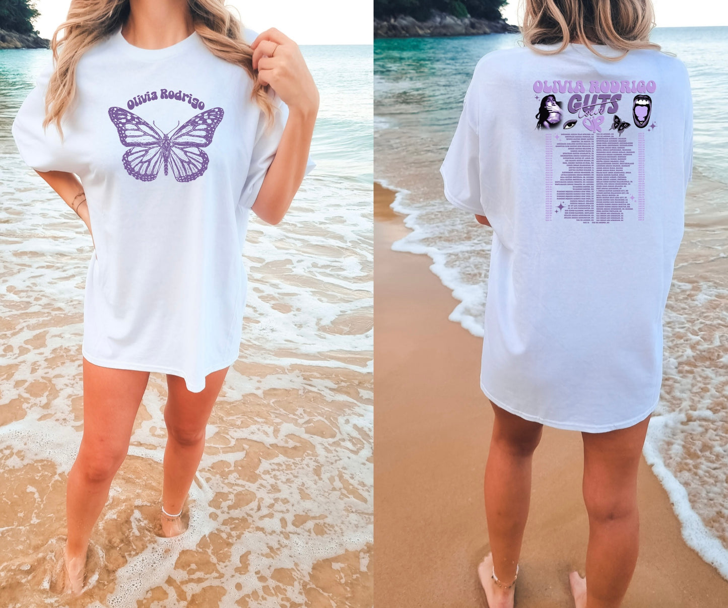 Olivia Rodrigo inspired t-shirt |Concert t-shirt | Adult t-shirt
