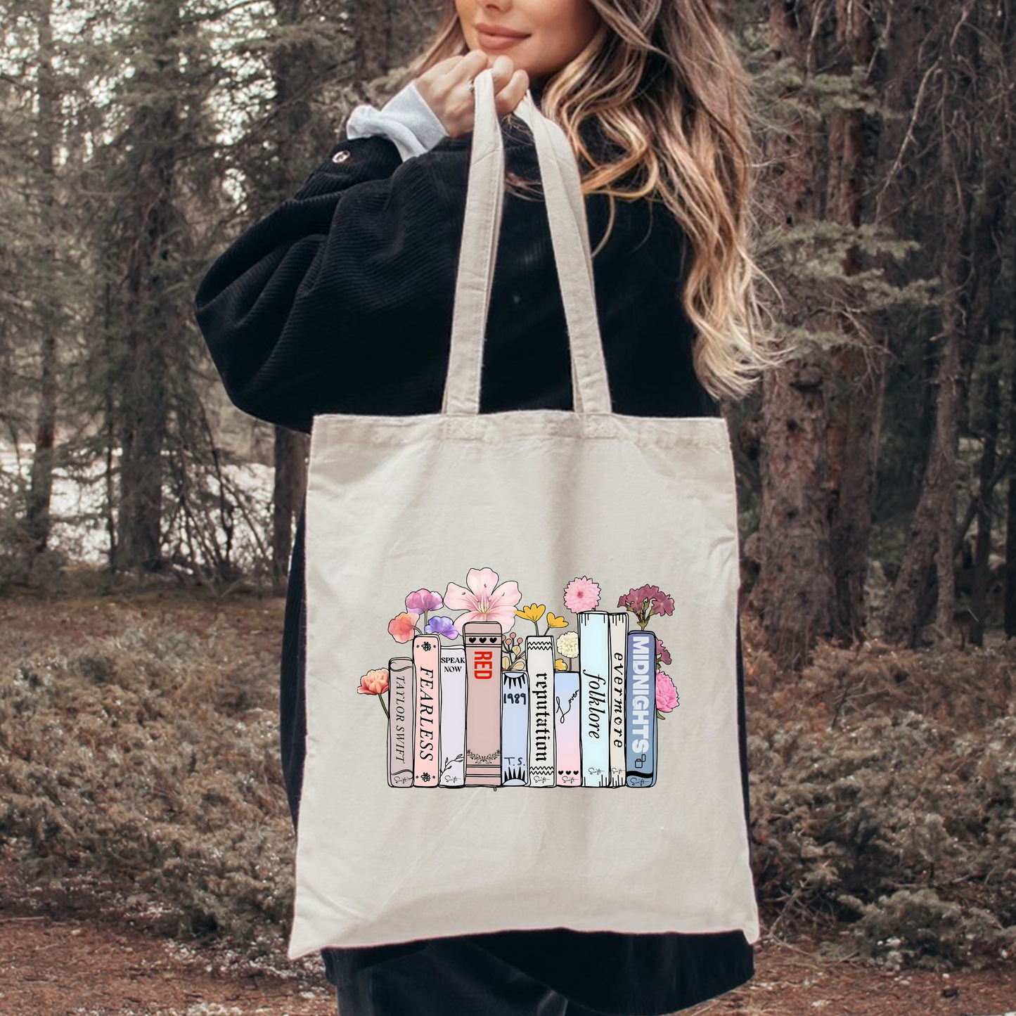 Tay Swift Album Inspired tote bag