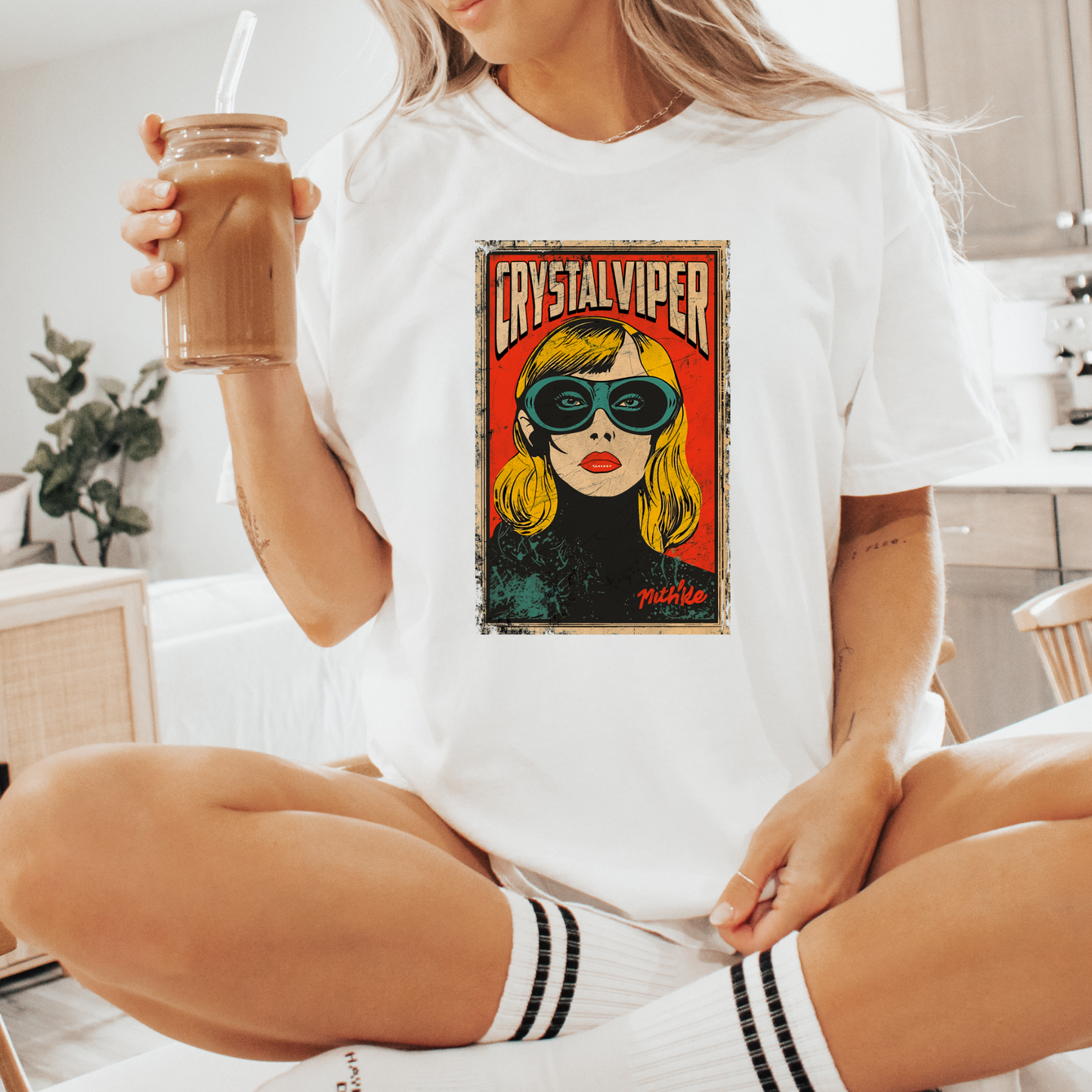 Vintage Crystal Viper t-shirt | Adult t-shirt