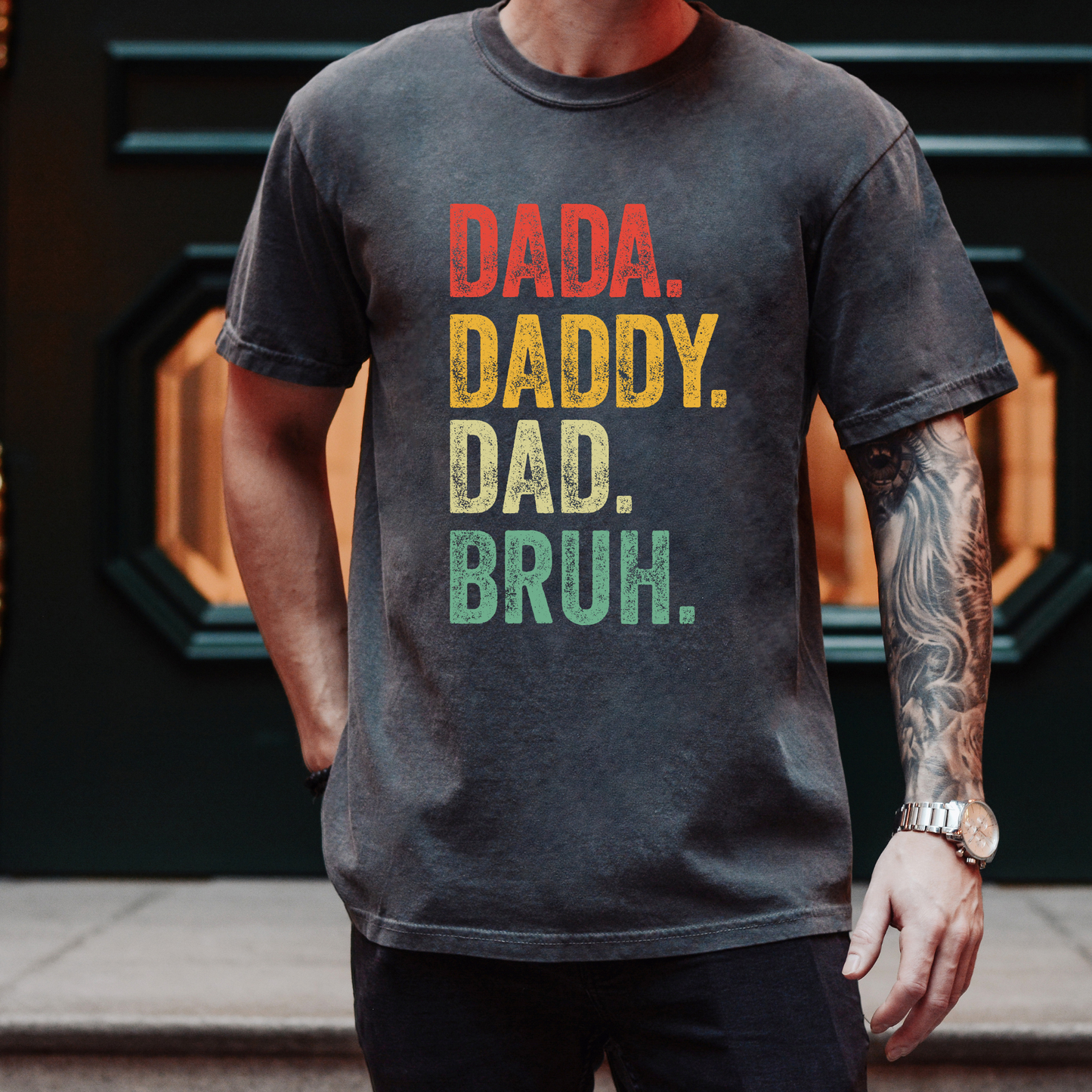 Dada Daddy Dad Bruh Shirt | Gift for Dad | Shirt for DAD | Adult Shirt