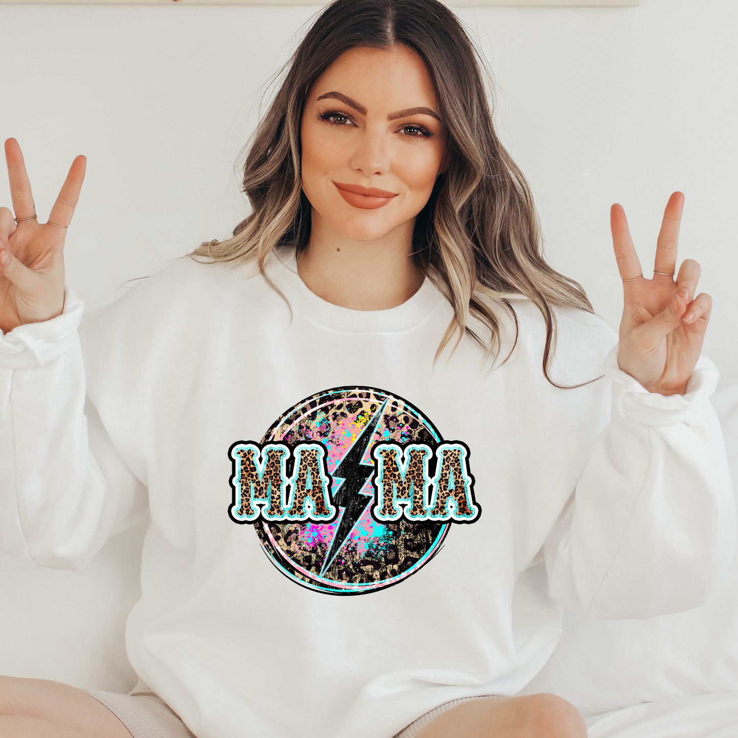 Adult crewneck sweatshirt | MA MA Crewneck sweatshirt | Gift for Mom
