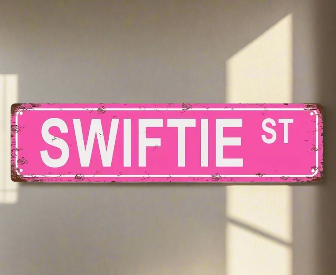 SWIFTIE ST Inspired Street Sign
