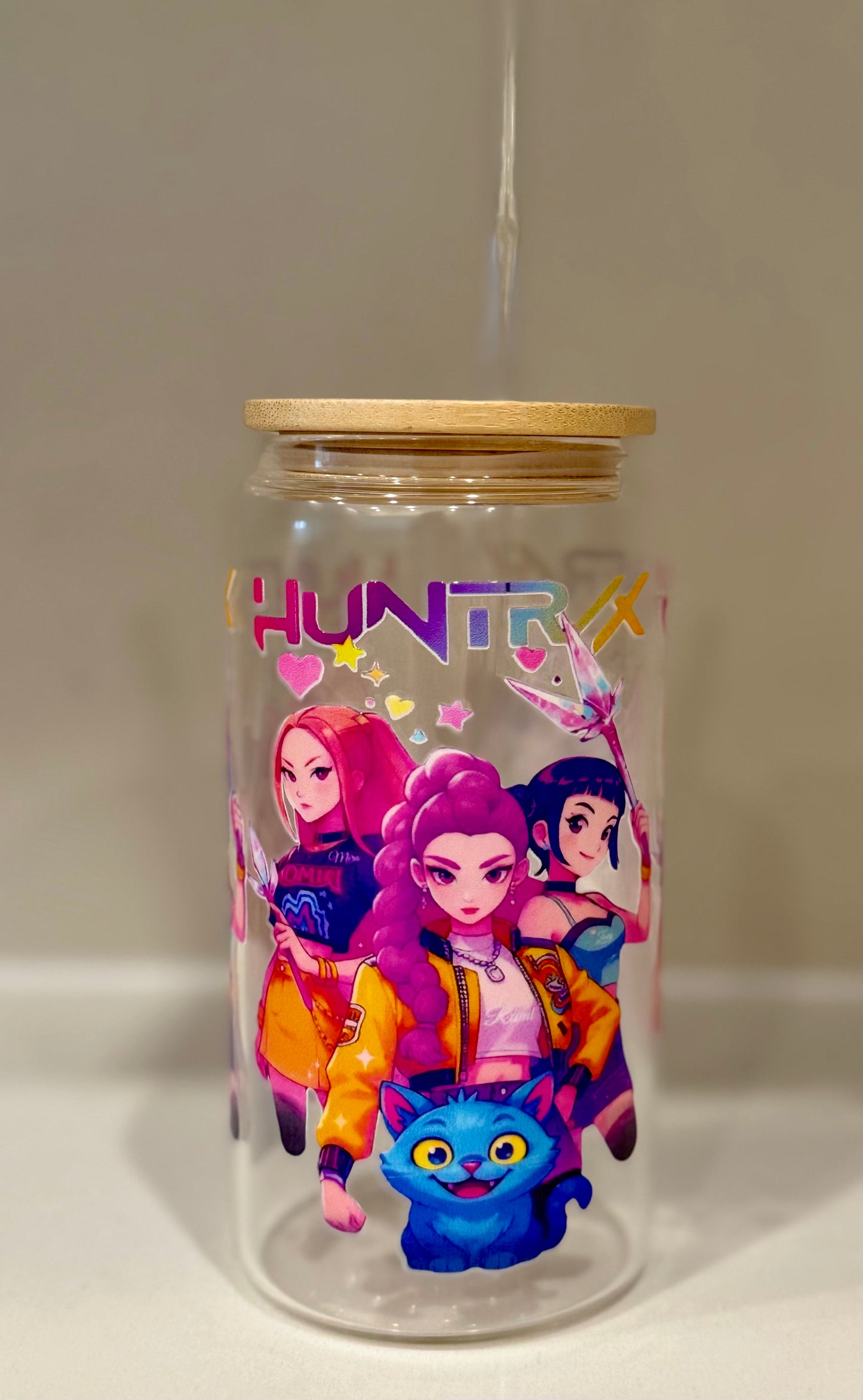 K-pop Demon Hunters 16 oz Glass