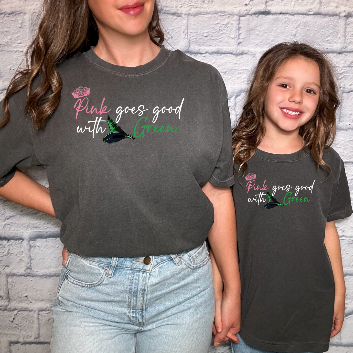 Pink goes good with Green | Changed for Good Shirt | Wicked shirt | Wicked the Movie shirt | Kids Wicked shirt |