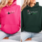 Glinda and Elphaba Hoodie for kids and Adults Pink goes good with Green | Changed for Good | Wicked Adult and Kid Hoodie