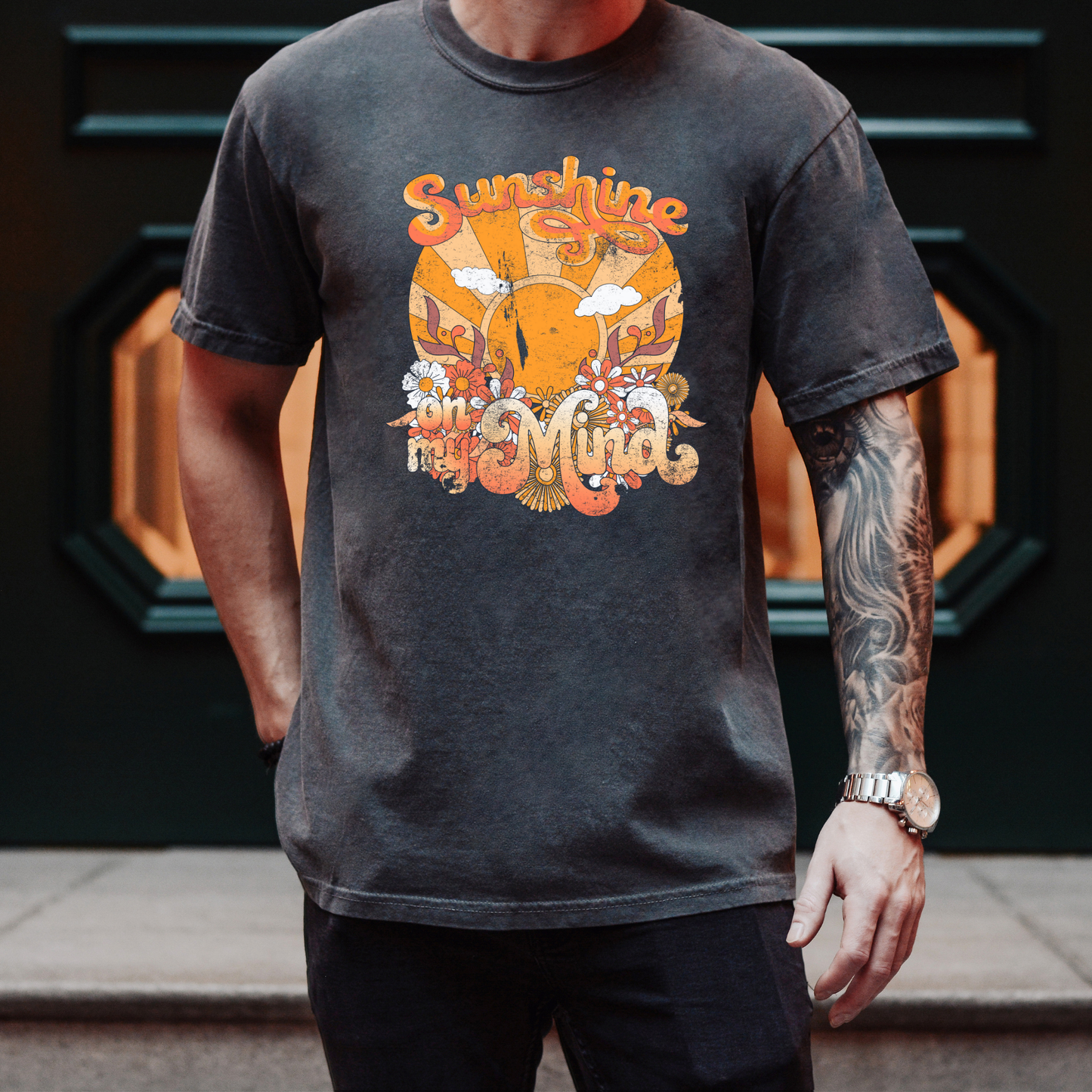 Sunshine on my Mind | Adult Comfort Color shirt