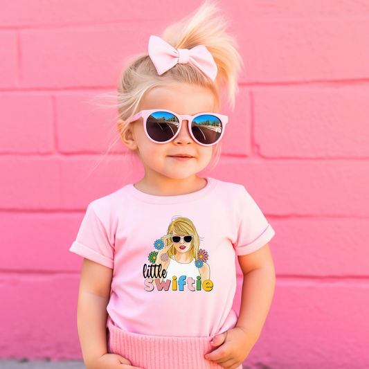 Light pink Little Swiftie t-shirt