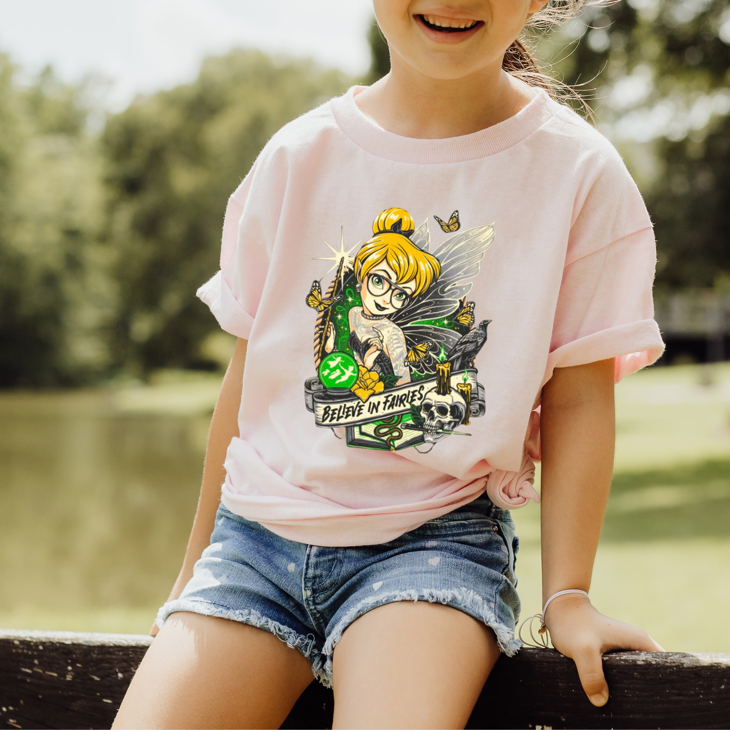 Dark Princess | Tinkerbell Inspired Kids shirt | Peter Pan Inspired