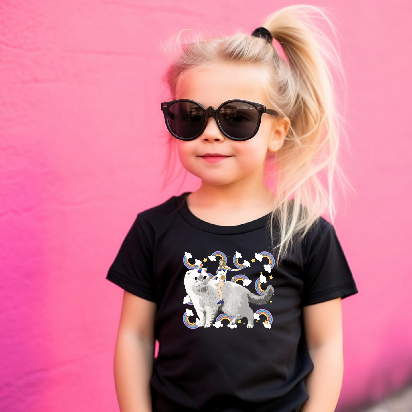 T Swift inspired t-shirt | Unicorn Cat | kids t-shirt